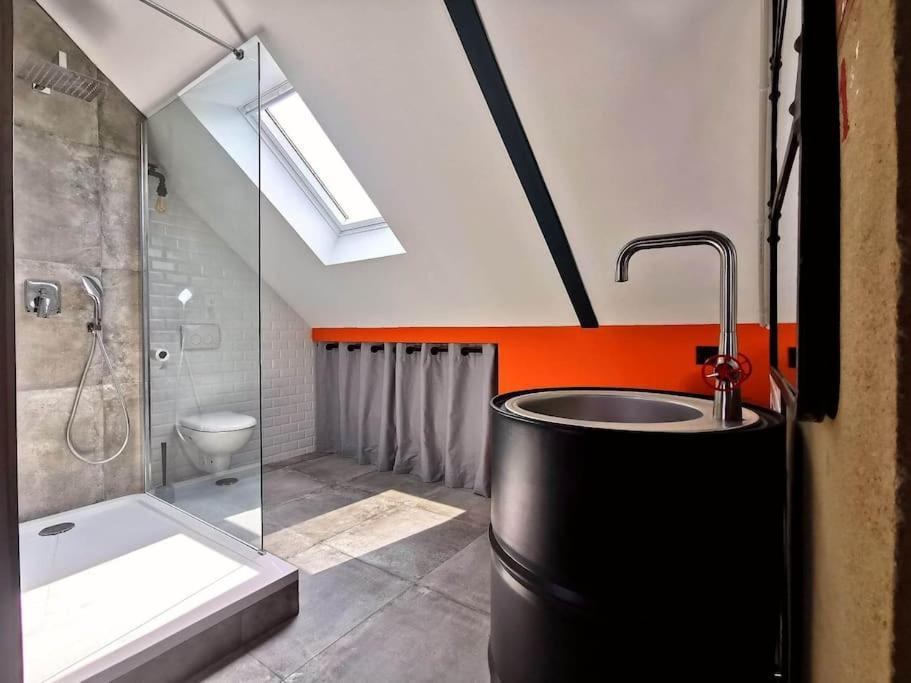 Logement Industriel & Atypique Rouen Buitenkant foto