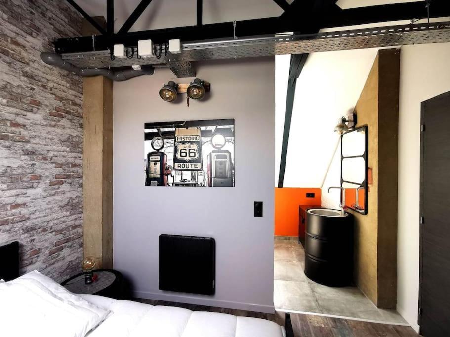 Logement Industriel & Atypique Rouen Buitenkant foto