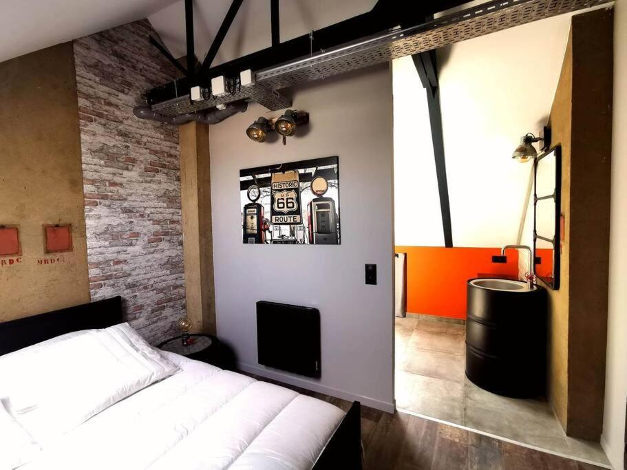 Logement Industriel & Atypique Rouen Buitenkant foto